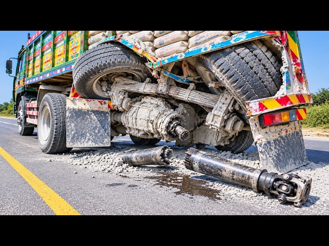  Roadside Truck Breakdown 🔥– Full Repair in Action