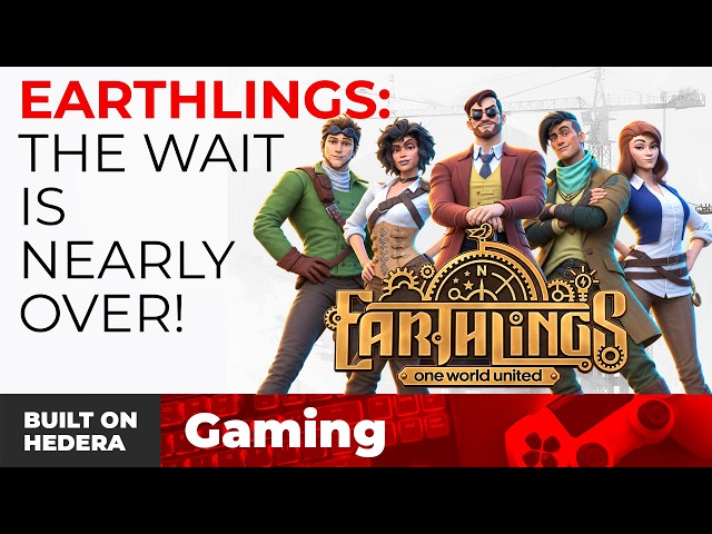 Built on Hedera - Earthlings - It's Nearly Here!