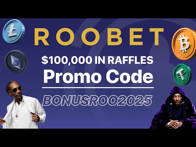 Roobet Promo Code "BONUSROO2025" — Win Big with $100,000 Raffles + Daily Cashback!