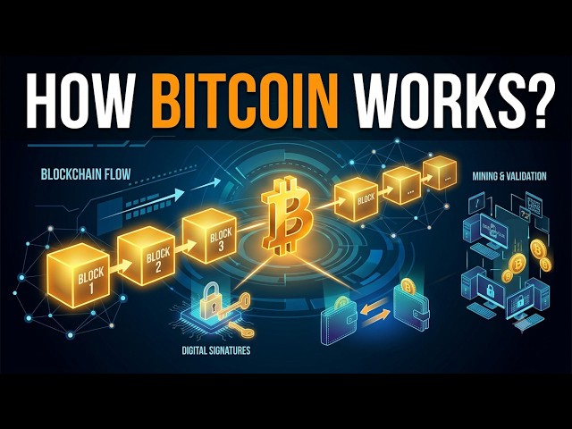 The Secret Behind Bitcoin: Cryptography, Blocks & Miners