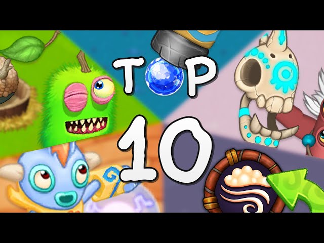 Top 10 SECRET Monster Sounds - Hidden! (My Singing Monsters)