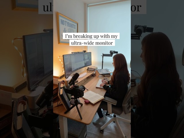 I'm ditching the ultrawide monitor