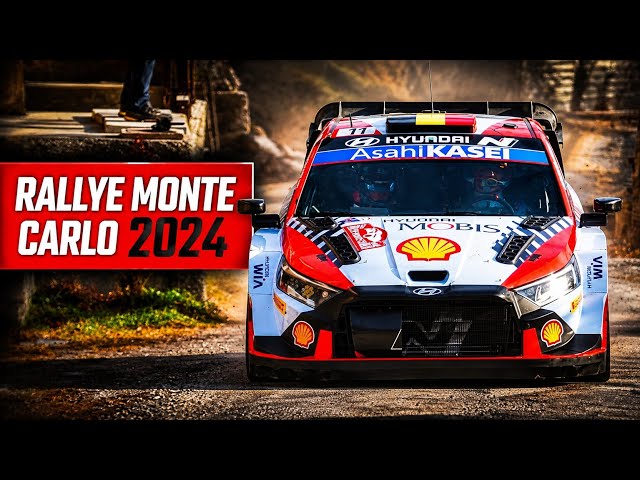 WRC Rallye Monte Carlo 2024 | ON THE LIMIT! [HD]