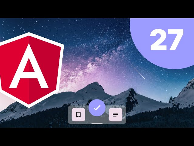 Part 27: Displaying the Current Date and Time | Angular - Build a Personal Dashboard App