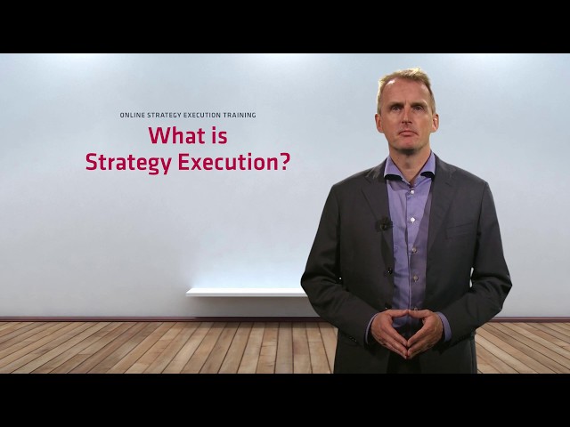 What Is Strategy Execution video - Institute for Strategy Execution