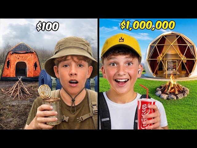 $100 vs $1,000,000 Collection video with Vlad