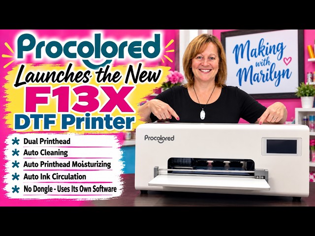 The New Procolored F13X Direct to Film (DTF) Printer