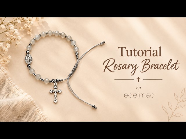 Tutorial Rosary Bracelet Gelang Rosario