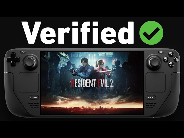 Resident Evil 2 on Steam Deck OLED | All Settings