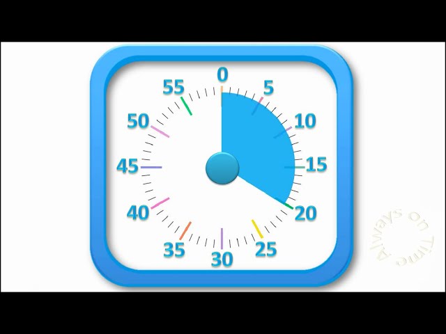 20-minute visual timer