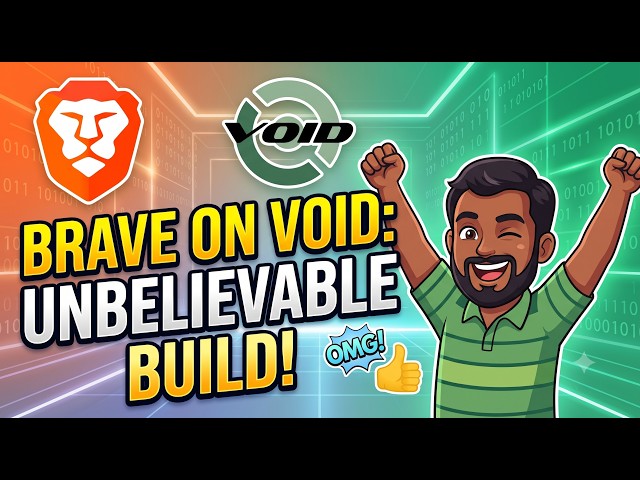 Brave Browser on Void Linux: Build using xbps-src
