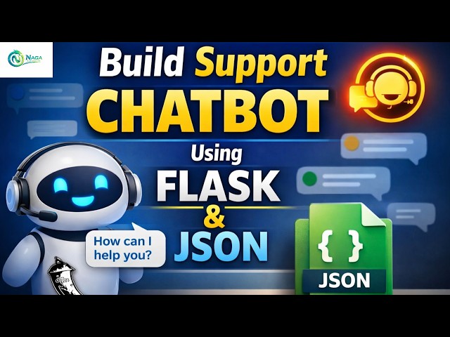 Build a Professional Support Chatbot Using Flask & JSON | Python Project 2026