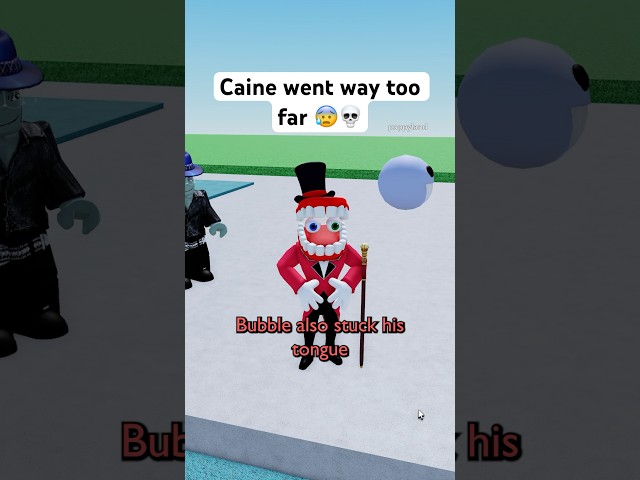 CAINE NEEDS TO BE STOPPED 😰💀 #roblox #micup #tadc