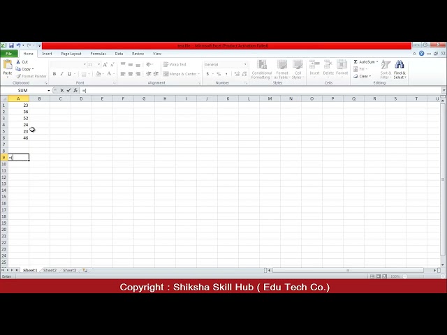 MS Excel Chapter 04 Basic Computer Skills Course