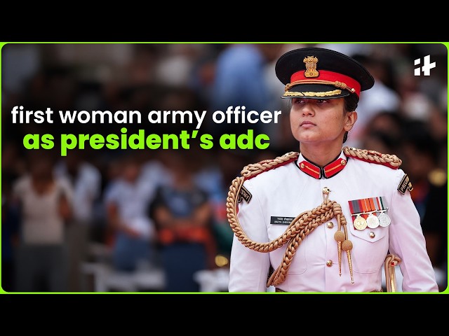 meet major navya shekhawat - first woman army officer appointed president’s adc