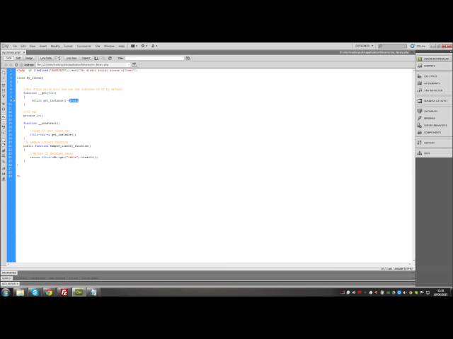 Using $this inside a Codeigniter library - Codeigniter Lab