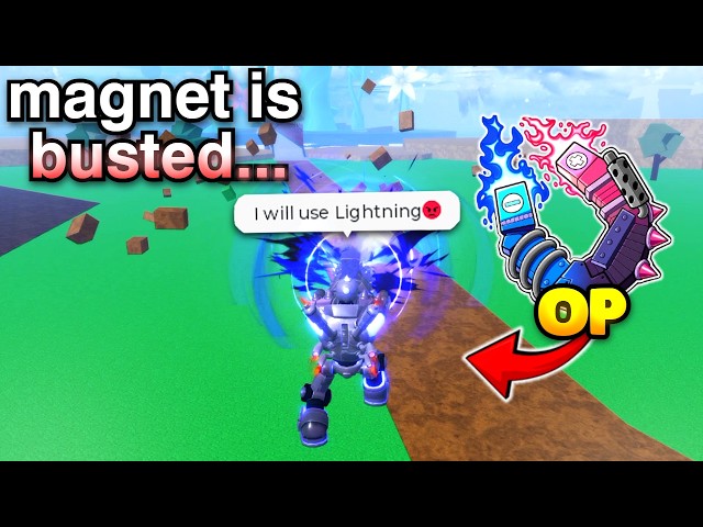 I Used the NEW Magnet Fruit to PvP With in Blox Fruits! (OP COMBO)