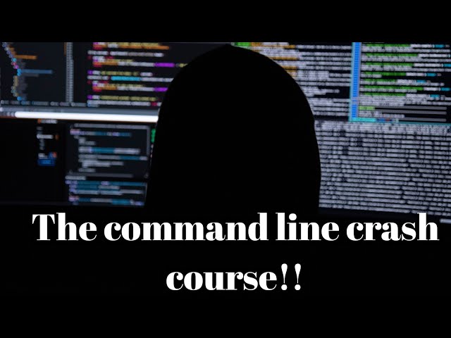 Command line crash course for absolute beginners / 2021