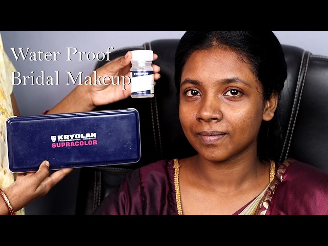 South Indian Bridal Makeup / Dark Skin Makeup / Bridal Makeup For Beginners /Bridal Makeup Tutorial