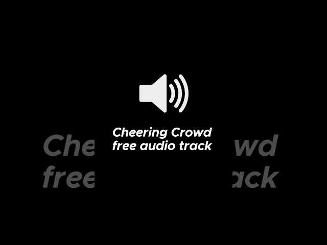 cheering crowd free audio track download #freedownload #soundtrack #holispeacial #holi