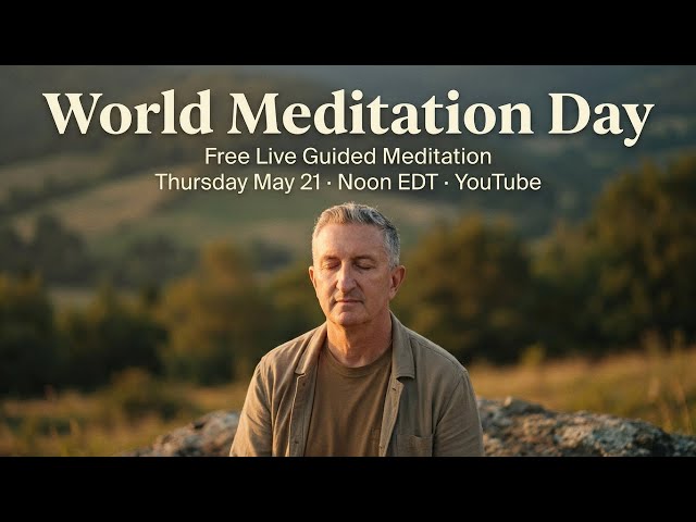 World Meditation Day Live | Clear Negative Thoughts & Restore Inner Peace