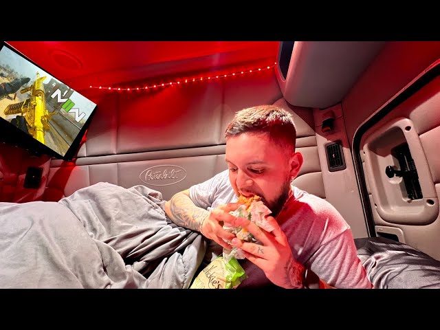 Solo Overnight Truck Camping in a Severe Thunderstorm