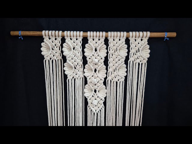 MACRAME WALL HANGING 4MM PURE COTTON ROPE 