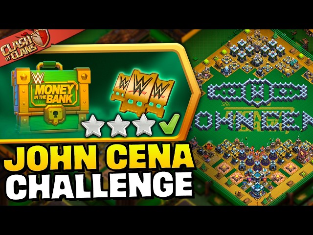 Easily 3 Star John Cena Challenge FAST in Clash of Clans