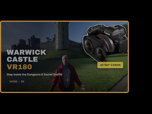 Warwick Castle VR180: Step Inside the Dungeons, Secret Graffiti & Guy's Tower