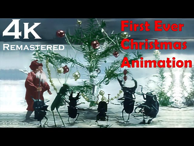 Early Animation The Insects' Christmas (1913) 4K Colorized Remaster