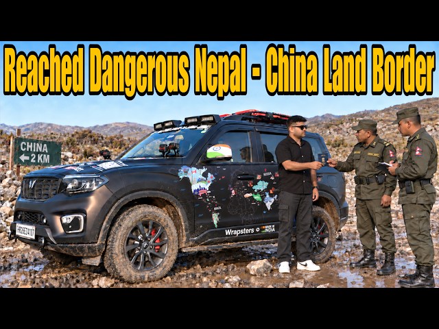 Scorpio- N Stopped By Police Before China 😱🇨🇳 |World Road Trip| #EP-12
