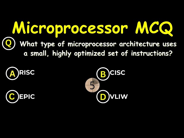Microprocessor MCQ | Electrical Engineering