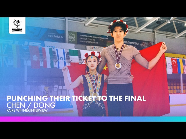 The Challenge of back-to-back events | Chen / Dong (CHN) | Pairs Winner Interview | Riga 2026