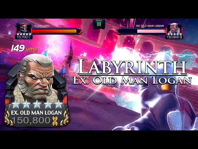 Labyrinth of Legends - Old Man Logan SOLOED!!! [Path 3] - Marvel: Contest of Champions