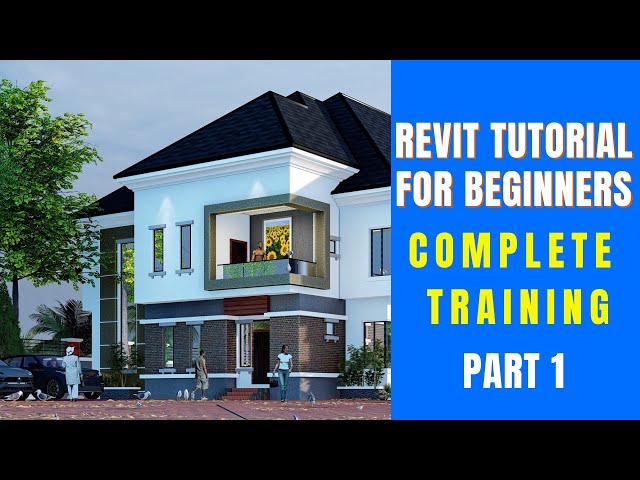 Revit Tutorial for Beginners Complete Tutorial 2024 English