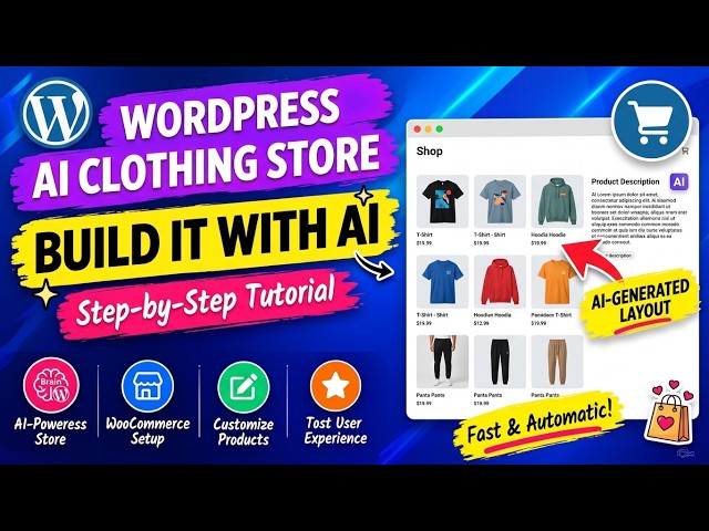 How to Create a Clothing Website in WordPress Using AI (Step-by-Step)