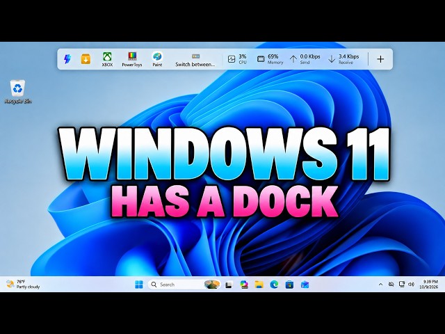 How to Add a Customizable Dock to Windows 11