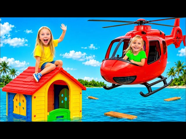 Can You Beat Dad? 😂 Alisa and Eva Family Challenge + Funny Pretend Play Stories for Kids 5-9!
