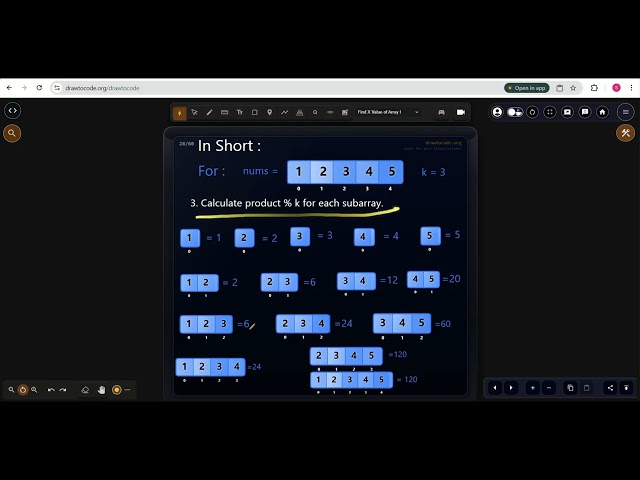 LeetCode 3524 Visual Solution | Find X Value of Array I | Dry Run