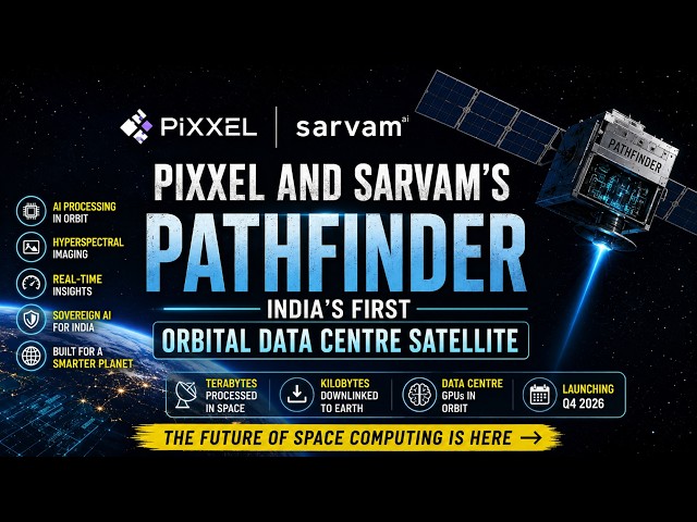 Pixxel and Sarvam’s Pathfinder | India’s First Orbital Data Centre Satellite