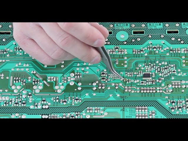 Sharp LC-32 1 Blink TV Repair How to Troubleshoot Problem Between Bad Lamps and Power Supply