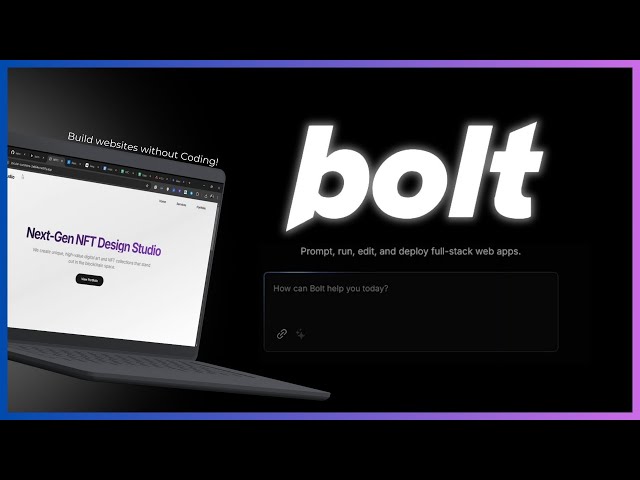 How To Create Websites with AI  (Bolt.new Tutorial)