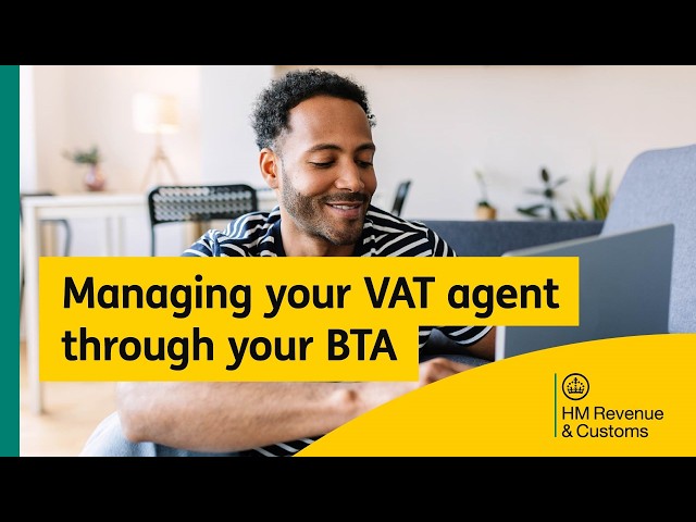 Managing your VAT agent details through your business tax account