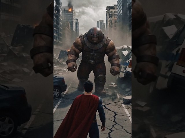 Superman VS Juggernaut | Unstoppable Force Meets the Man of Steel