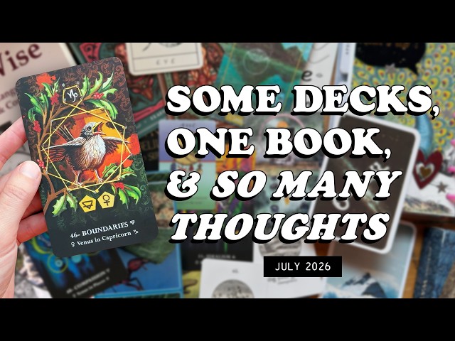 My Tarot Practice vs. Reality 😂 July Wrap-Up & Reflections