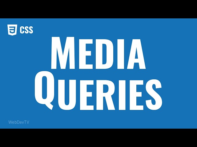 CSS Media Queries Explained: Responsive Breakpoints