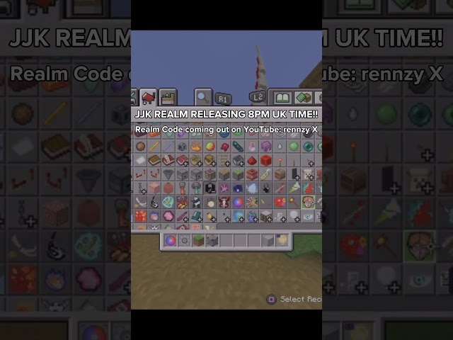 Jujutsu Kaisen Realm Minecraft #shorts