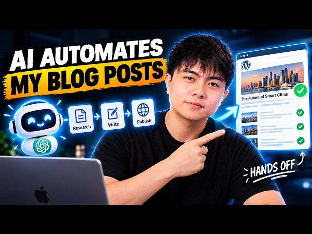 How I automate my blog posts (full system)