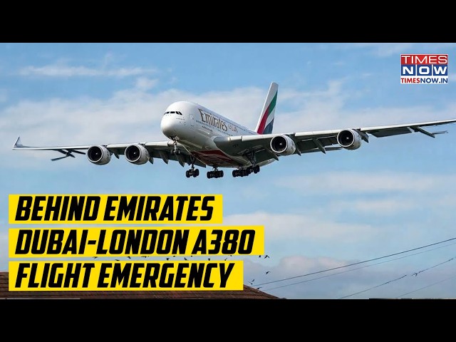 Behind Emirates A380 Dubai-London Flight Medical Emergency At 40,000 Feet, Frankfurt Detour