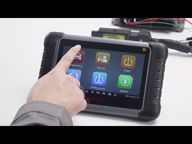 Autel MaxiPRO MP808Z-TS User Guide: Registration Upgrade, Sensor Function